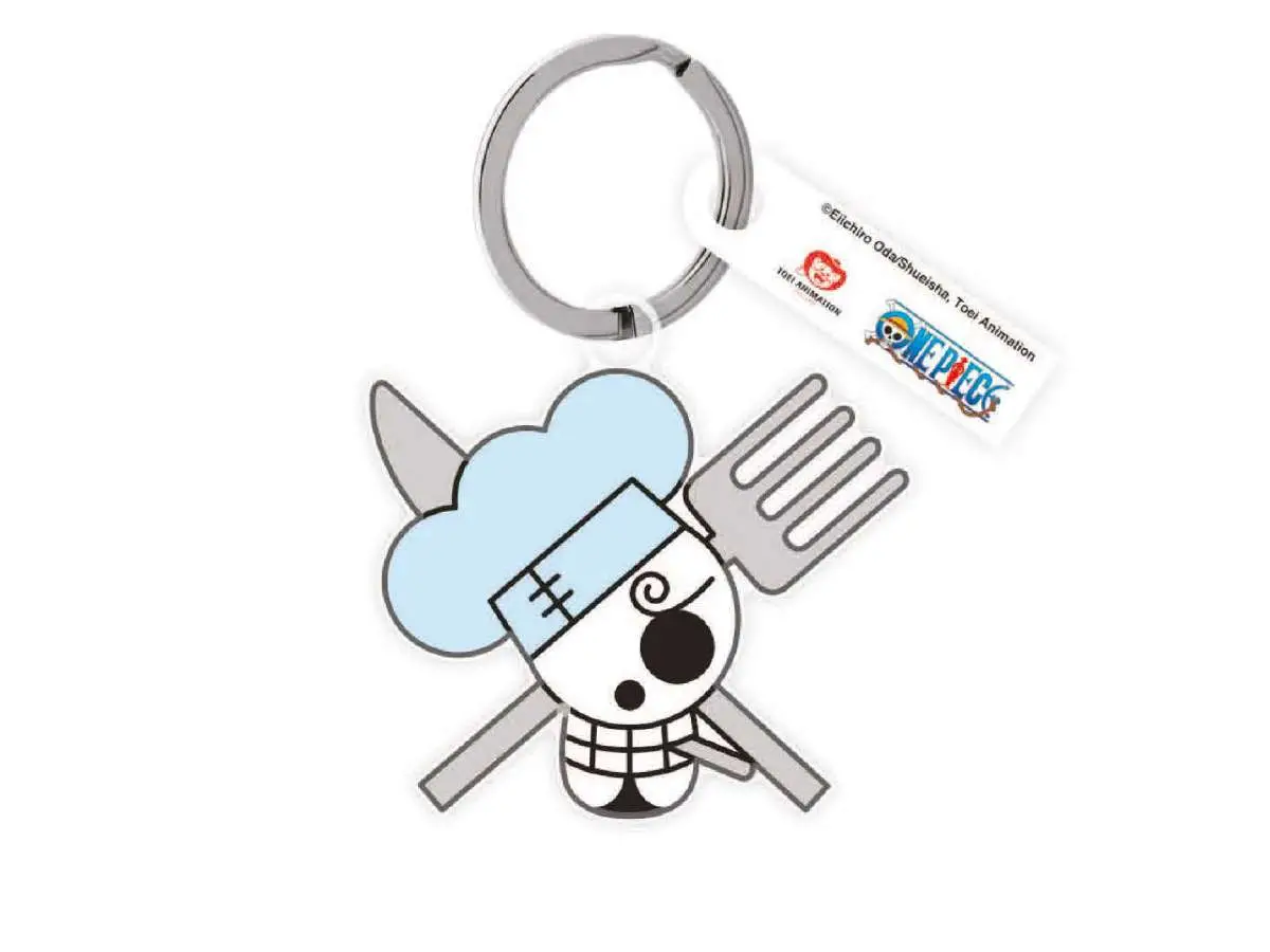 one piece sanji log key ring