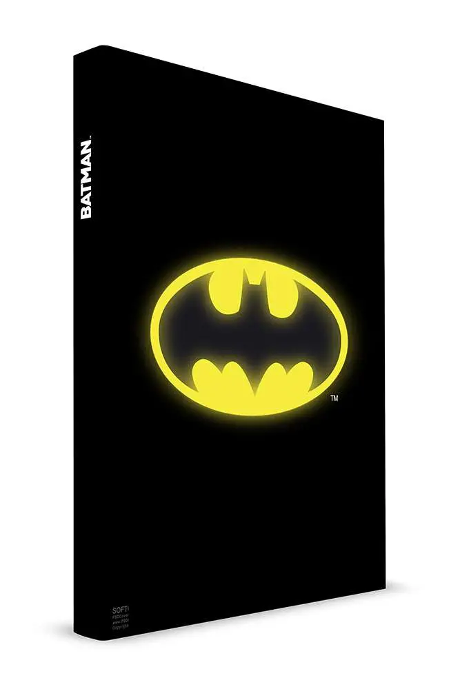 dc universe batman notebook with light