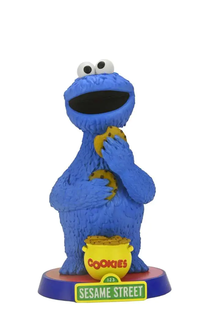 sesame street cookie monster headknocker