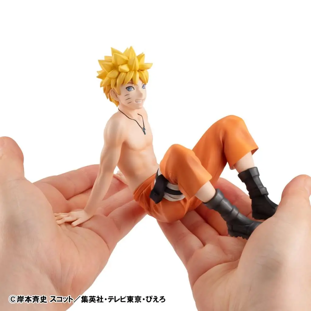 naruto shippuden palm size naruto statue