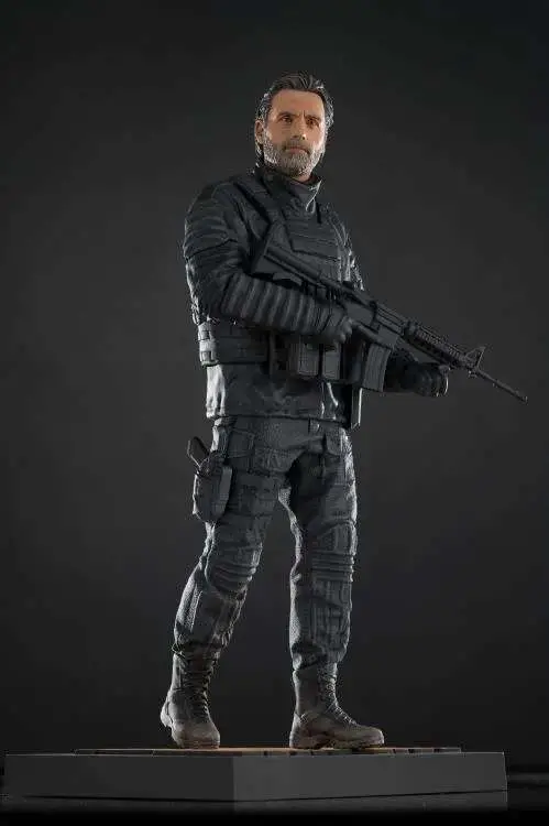 the walking dead rick grimes (the ones who live)  resin statue