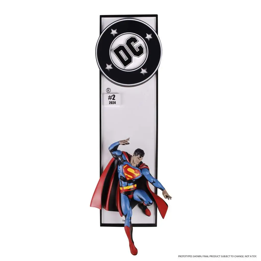 dc direct superman corner box statue