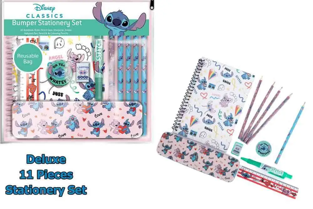 lilo and stitch - you are my fave- bumper stationary set