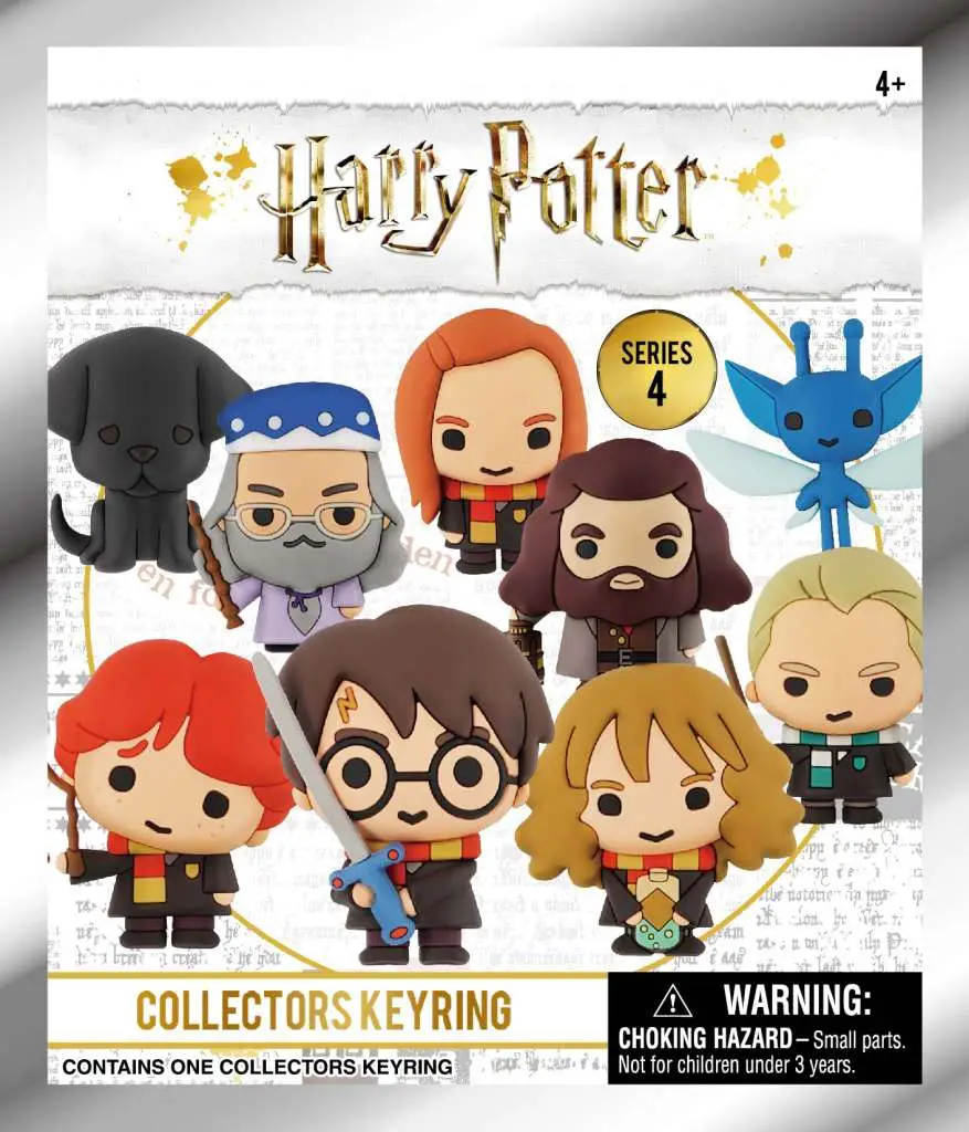 harry potter 3d foam bag clip series 4