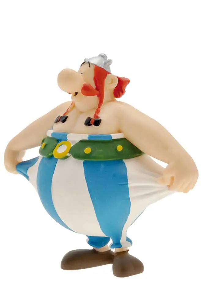 asterix obelix stretching pants figure