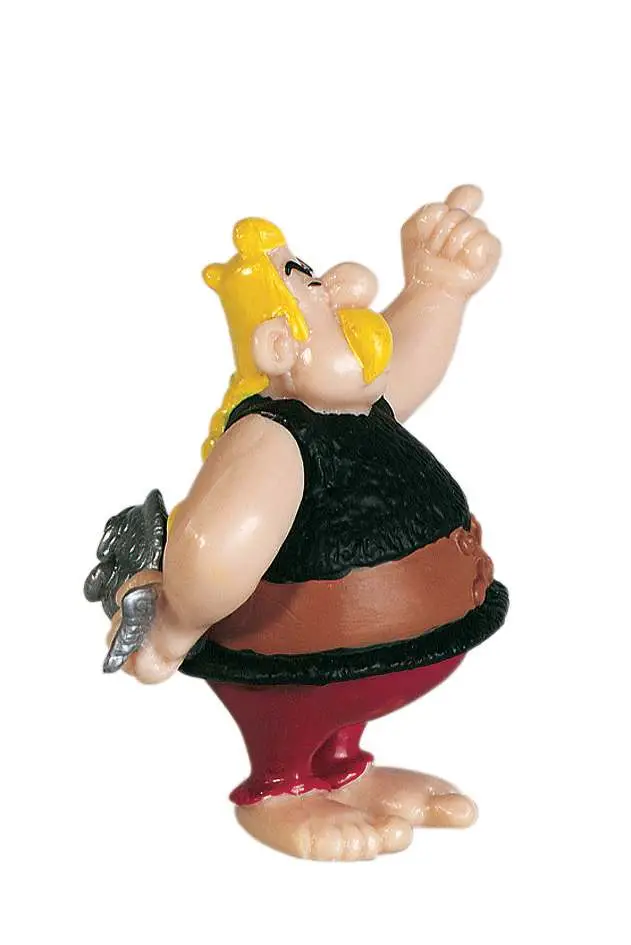 asterix unhygienix the fishmonger figure