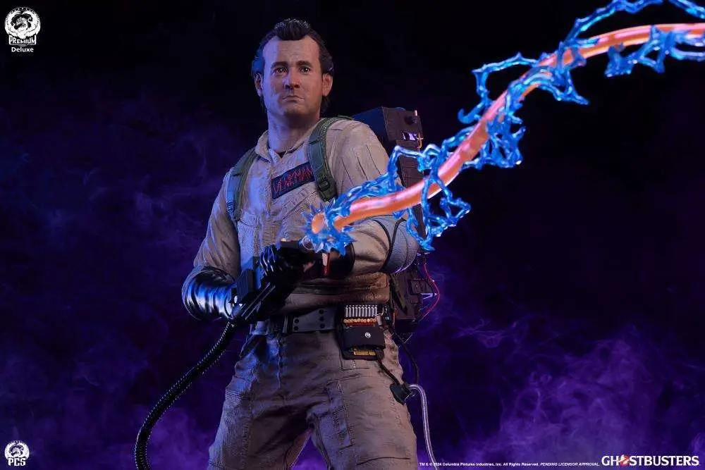 ghostbusters peter venkman 1/4 scale statue deluxe edition