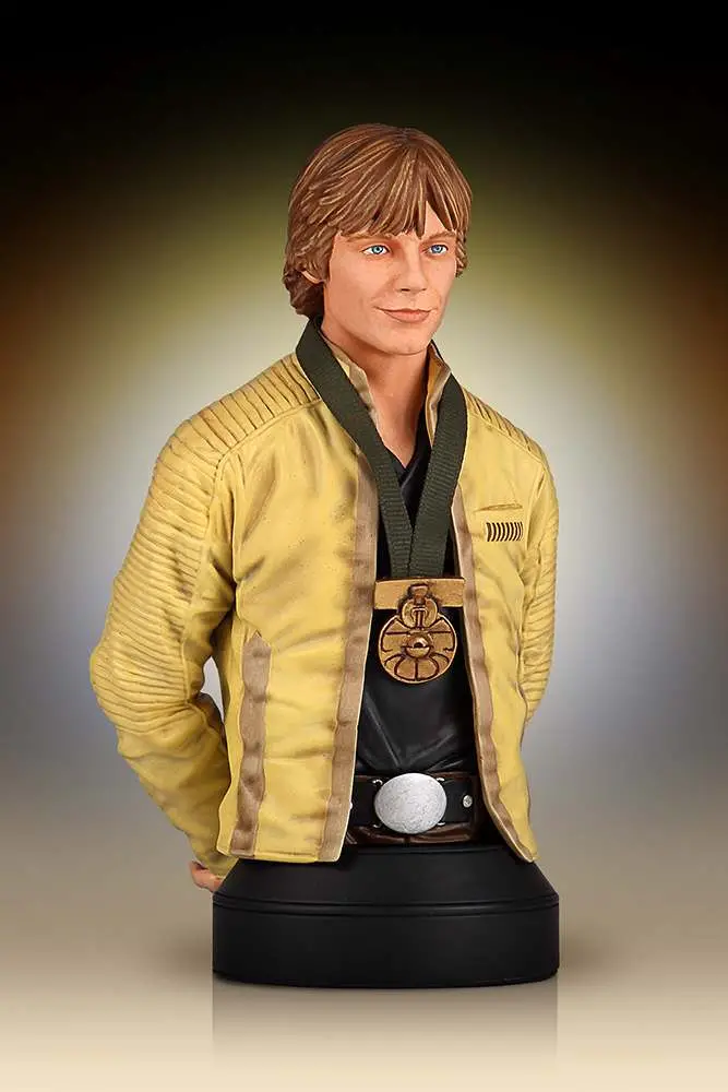 sw luke skywalker hero o yavin mini bust
