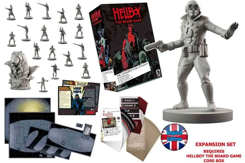 hellboy tbg - the conqueror worm expansion set