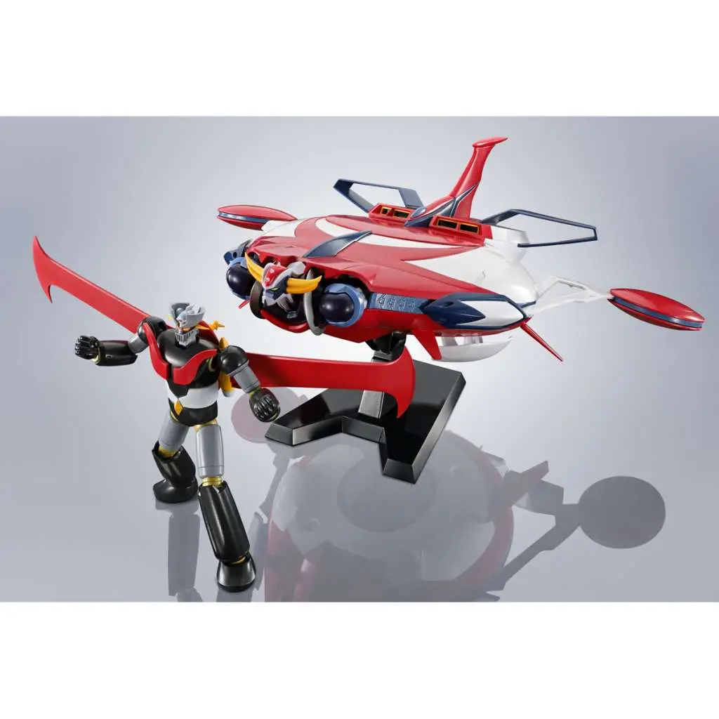 robot spirits grendizer u spazer & mazinger z set