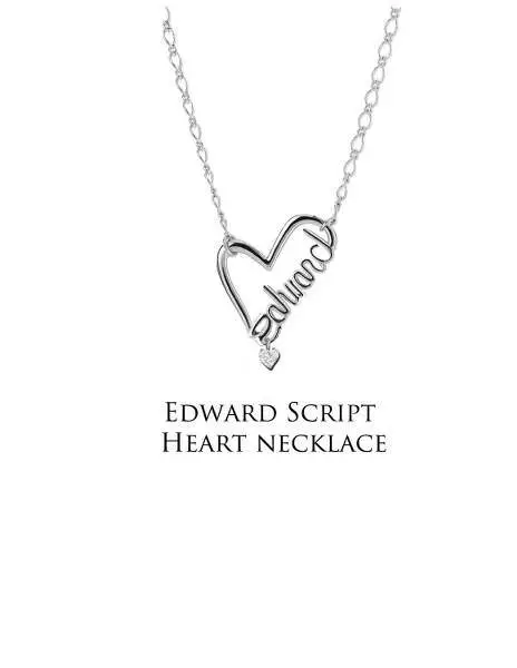 twilight eclipse -necklace edw script h.