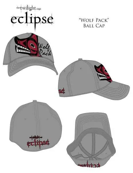 twilight eclipse -hat wolf pack-