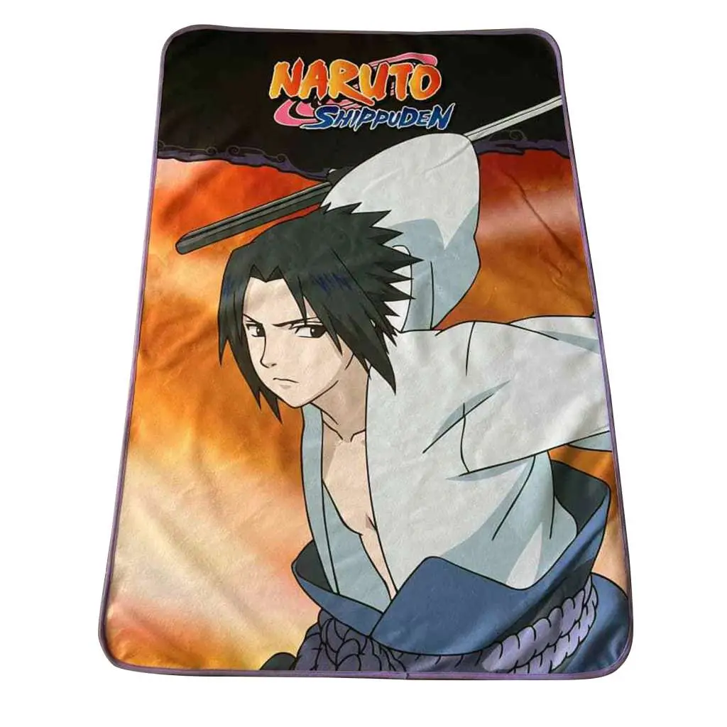 naruto sasuke polar fleece 100x150cm blanket
