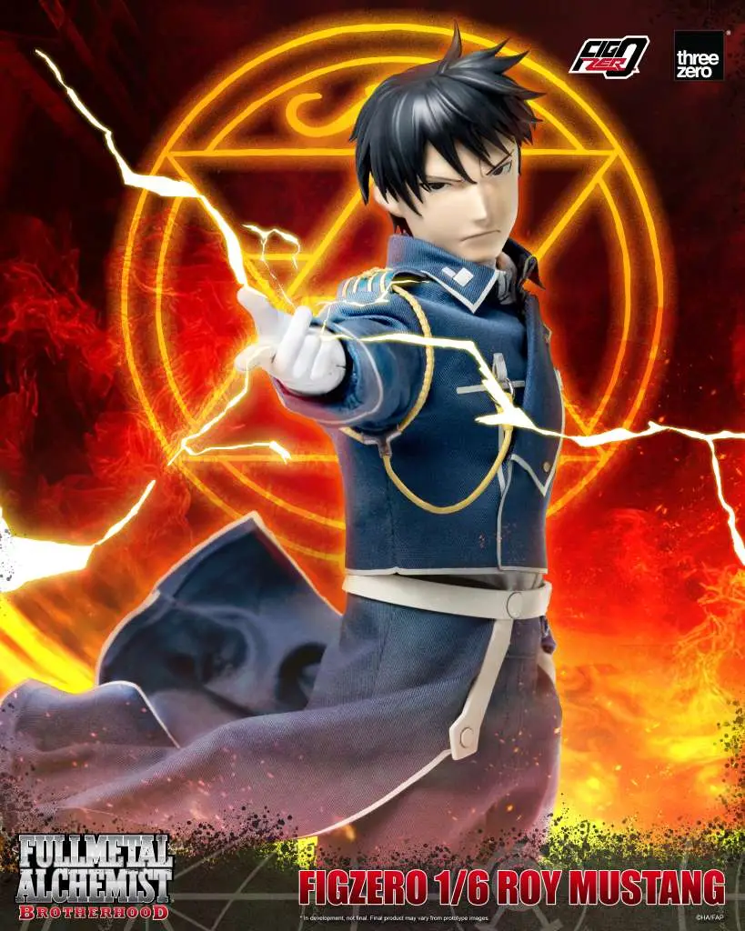 fullmetal alchemist brotherhood 1/6 roy mustang action figure
