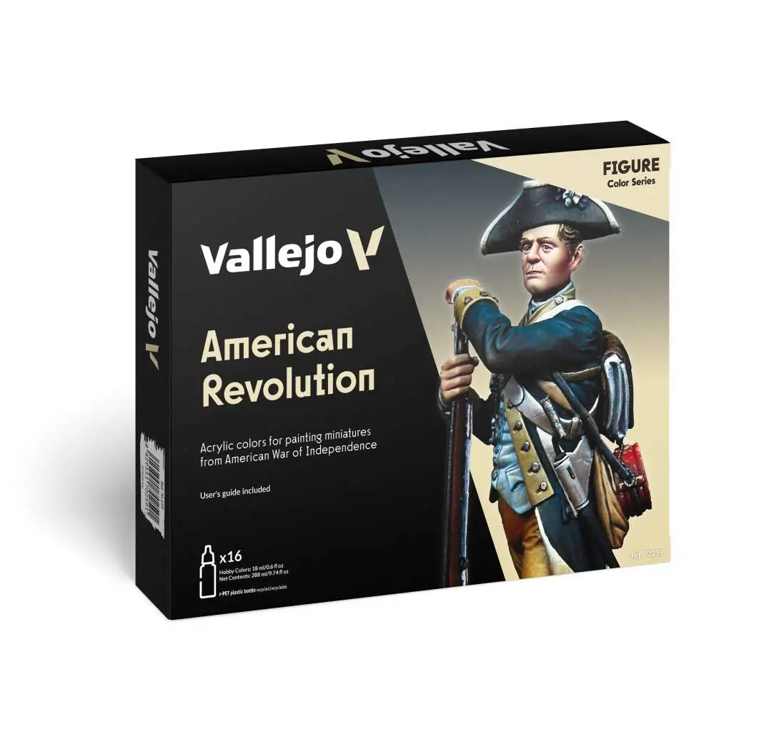 american revolution model color set 70259