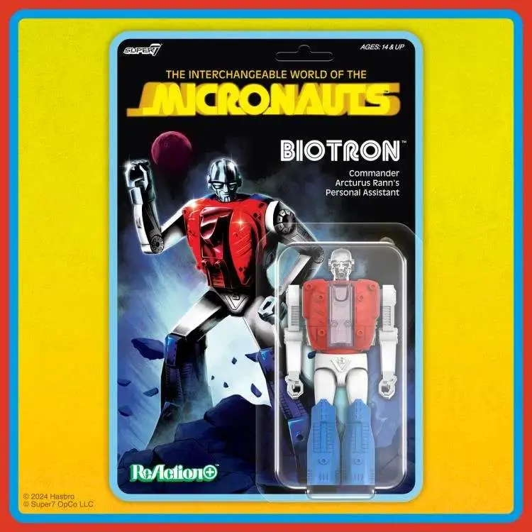 micronauts w01 biotron reaction+ figure