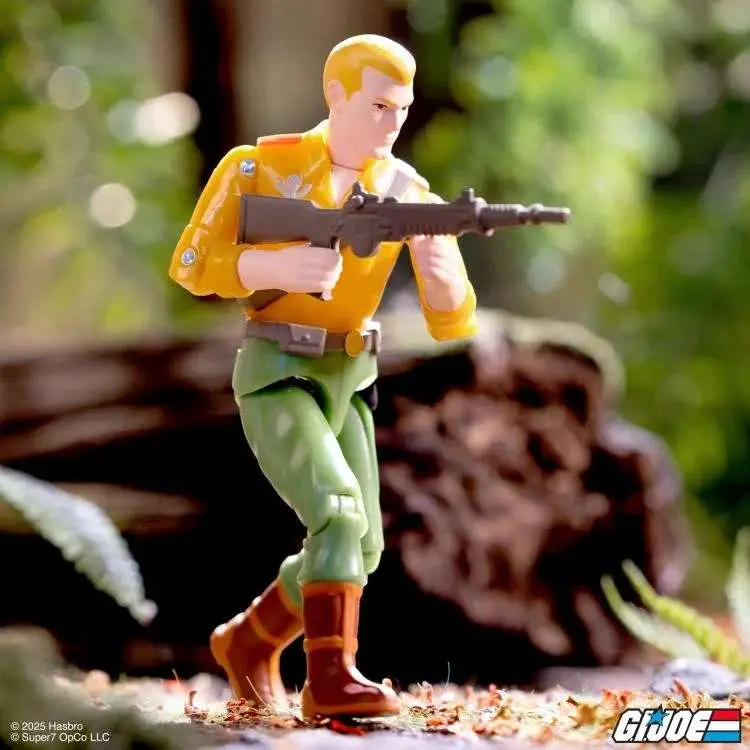 g.i. joe w02 duke (cartoon) reaction+ figure