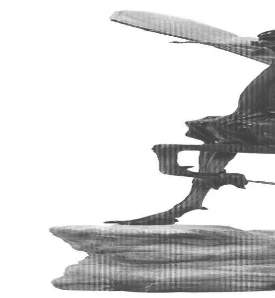 hp harry potter on thestral statue