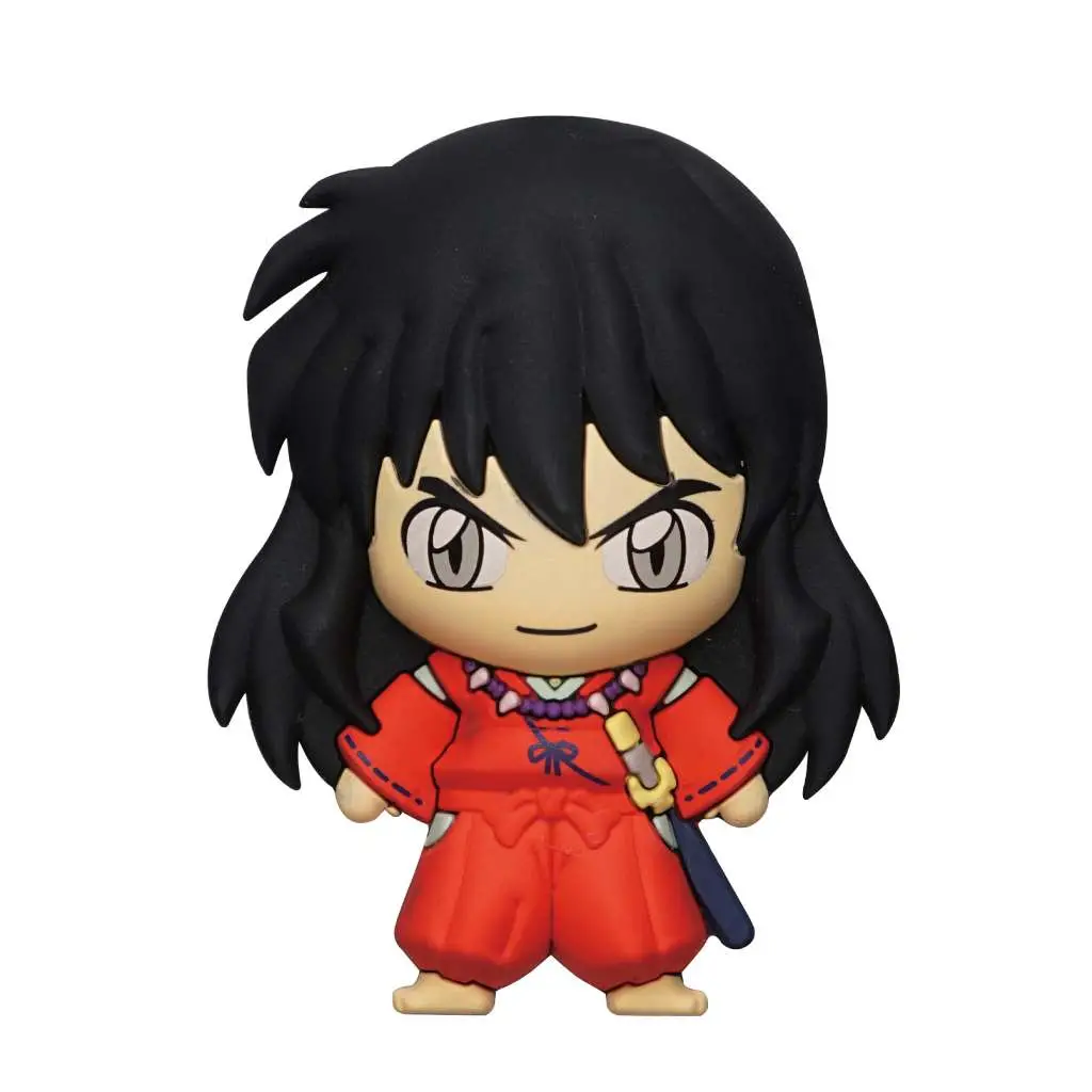 inuyasha human 3d foam magnet