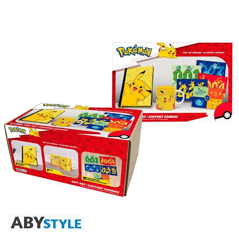 pokemon pikachu gift set pack