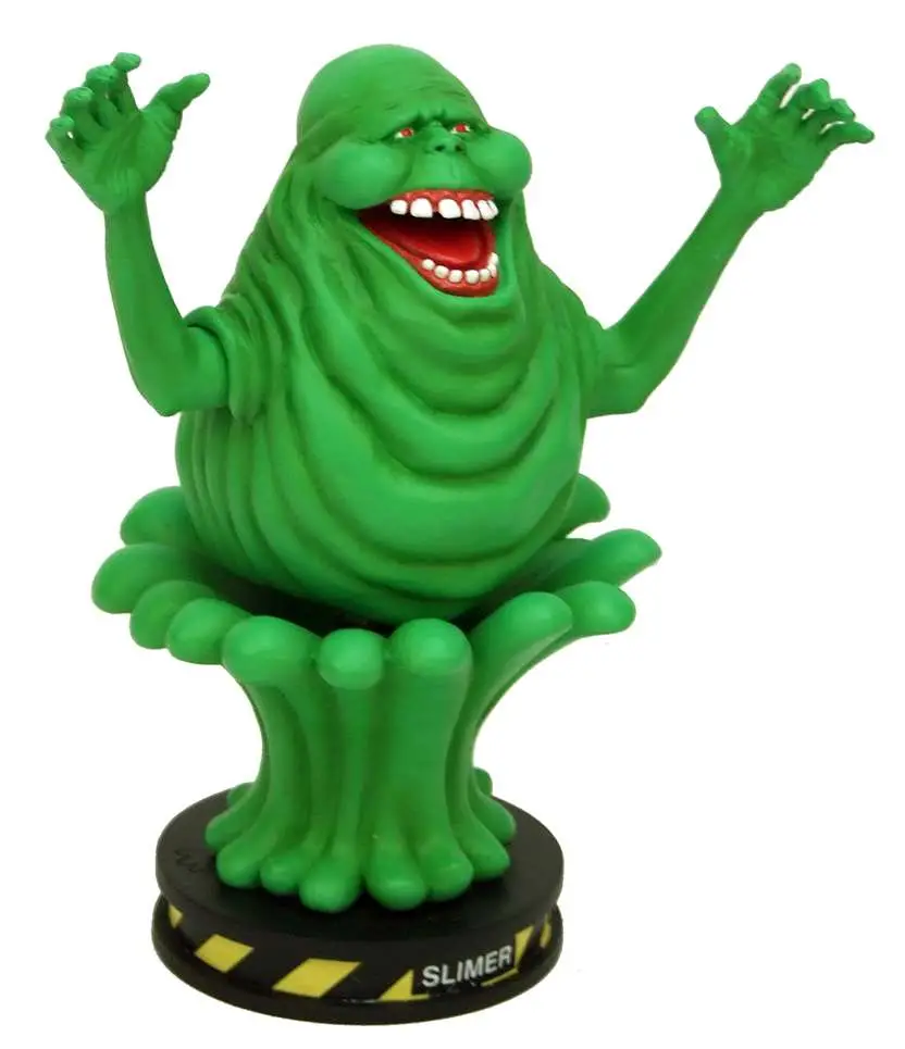 ghostbusters slimer motion statue