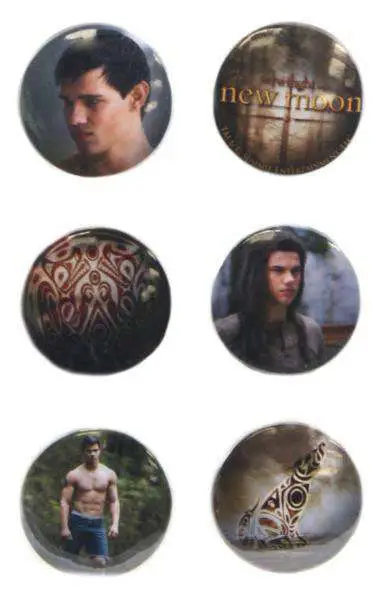 twilight new moon -pin set jacob set-