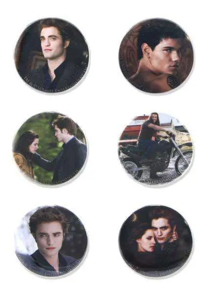twilight new moon -pin set ed jac bella