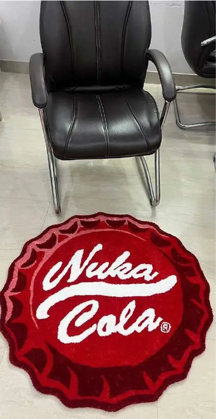 fallout nuka cap rug