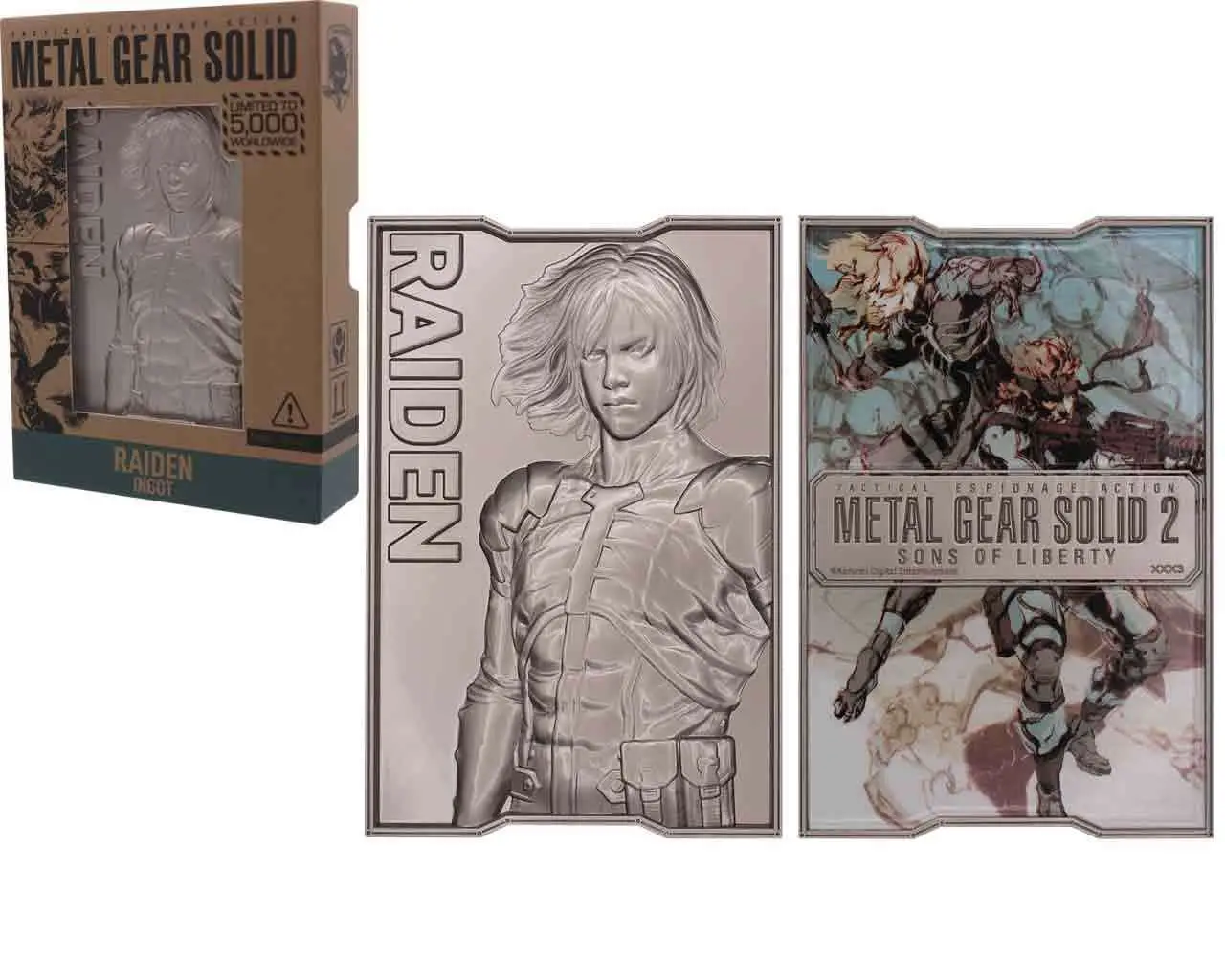 metal gear solid 2 raiden ingot