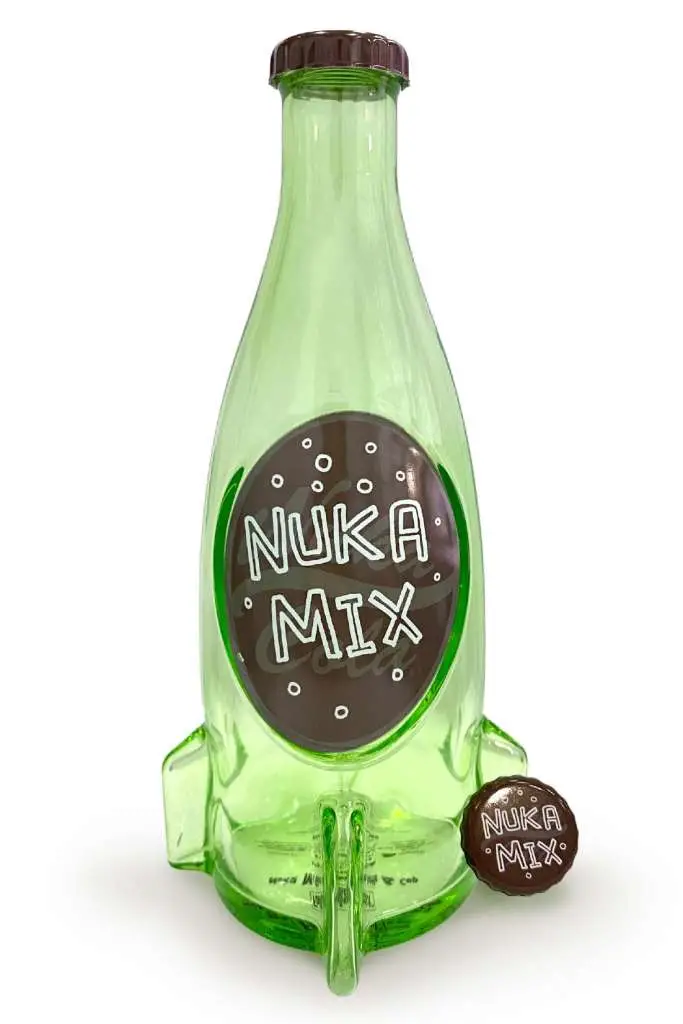 fallout nuka mix glass bottle & cap