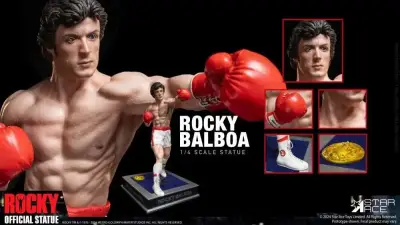 Rocky Balboa Epic Fight 1/4 Scale Statue