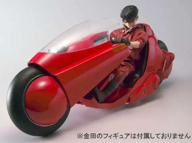 akira 12" kaneda's bike die cast (bandai