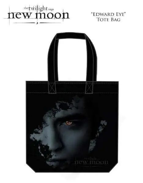 twilight new moon -tote bag edward eye-