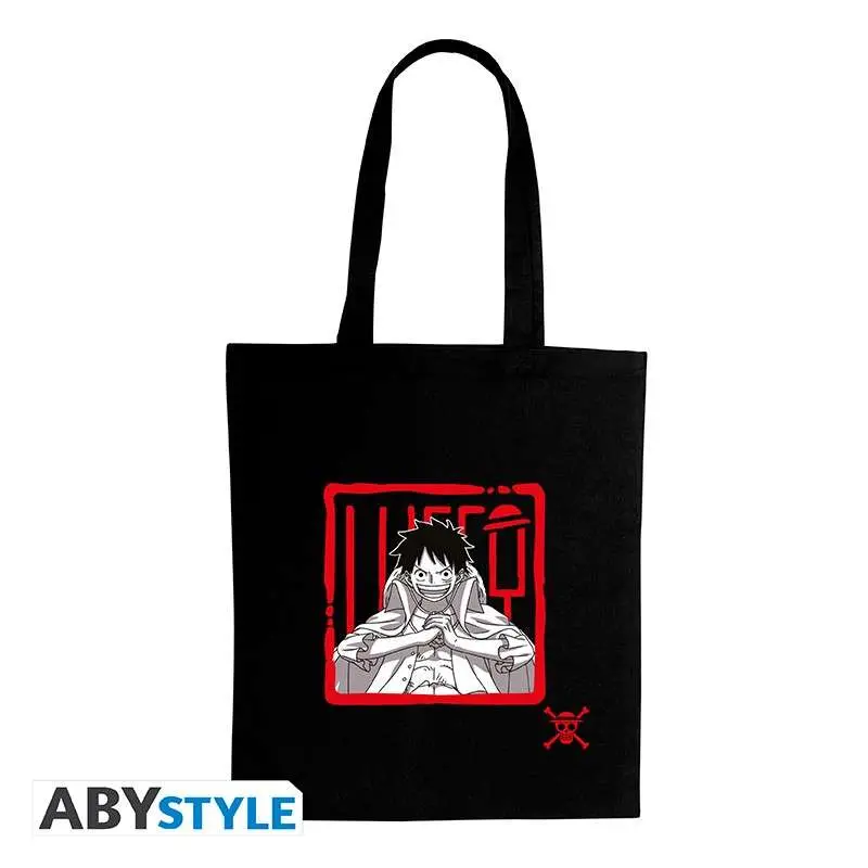 one piece luffy tote bag