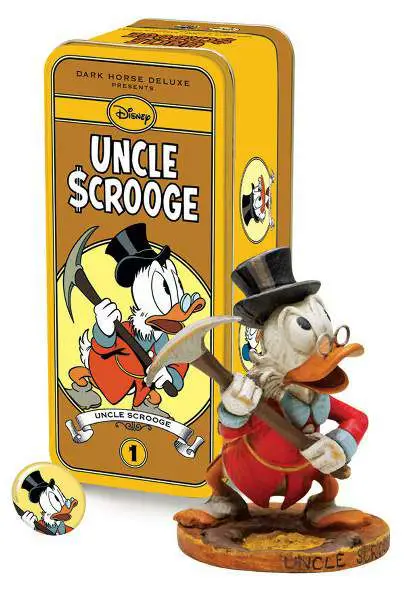 classic uncle scrooge statue klondike