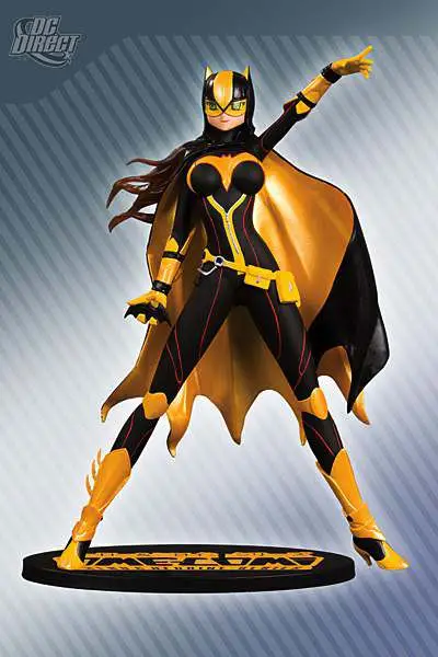 ame comi batgirl v.1 black suit vrt fig