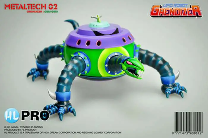 goldrake metaltech 02 giru giru