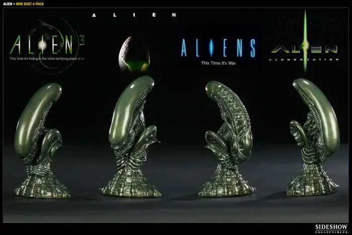 alien bust set scaled replica