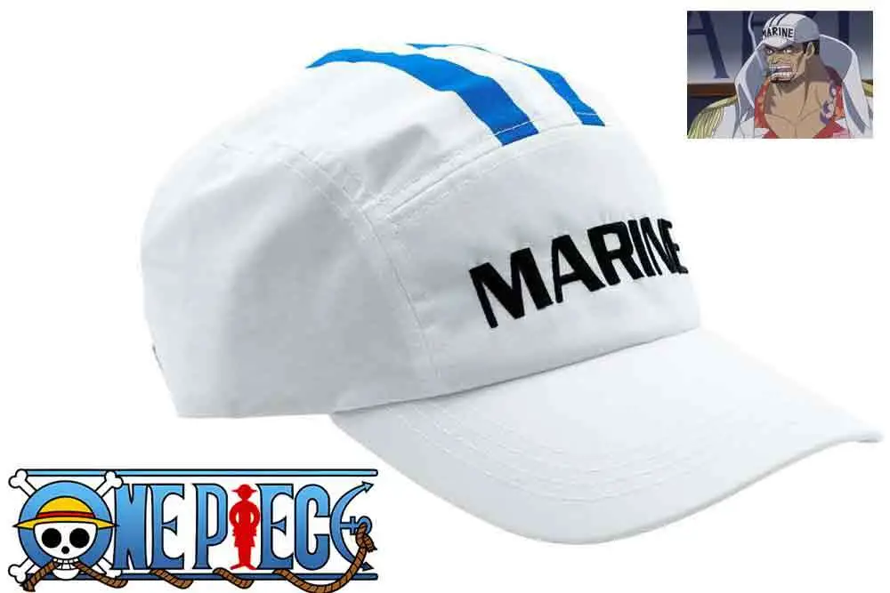 one piece marine replica cap