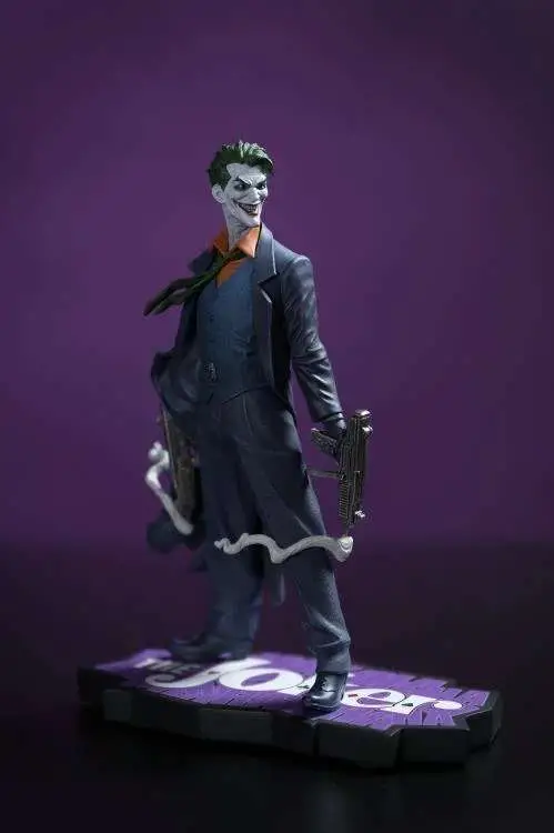 dc direct joker purple craze by gabriele dell'otto resin statue