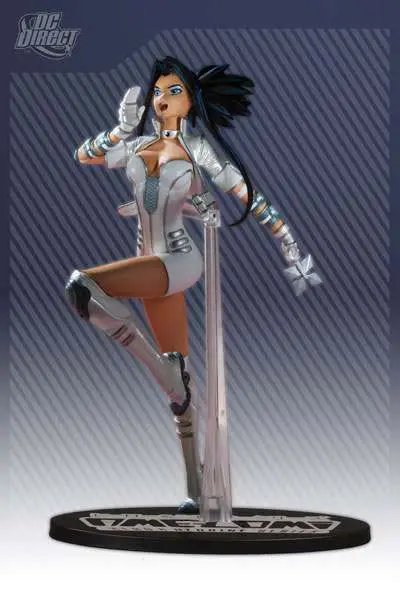 ame comi white canary pvc figure