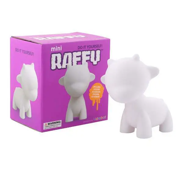 diy 4" raffy white mini fig