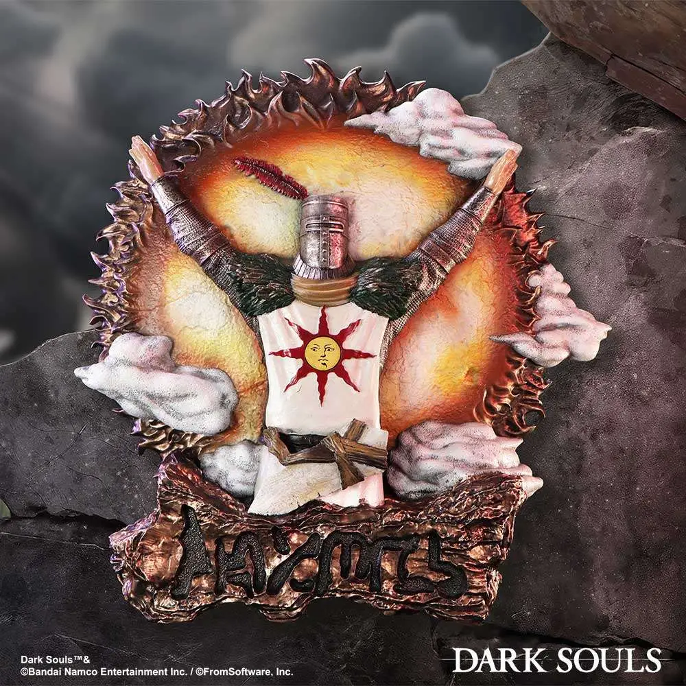 dark souls solaire wall plaque