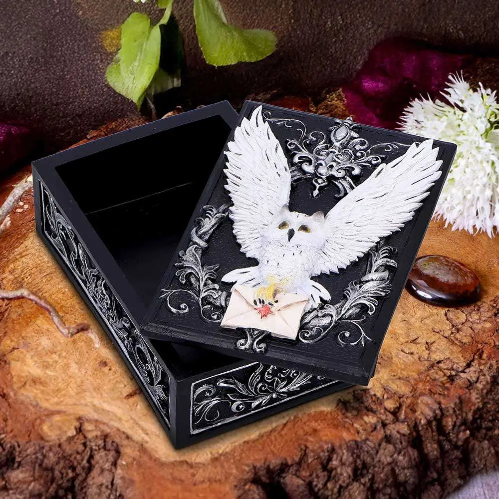 owl messenger cookies box