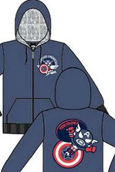 felpa cap attack man - m