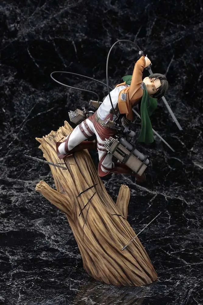 attack on titan levi artfxj statue