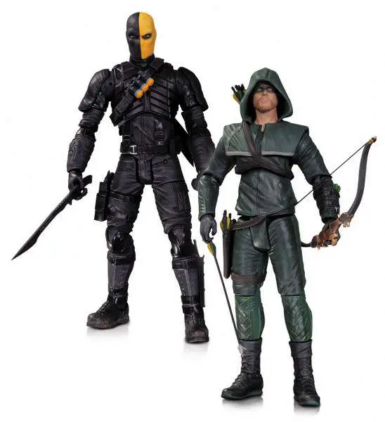 arrow oliver queen deathstroke af 2-pk