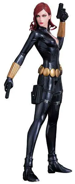 avengers black widow now artfx+ statue
