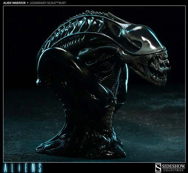 aliens alien warrior legendary sc bust