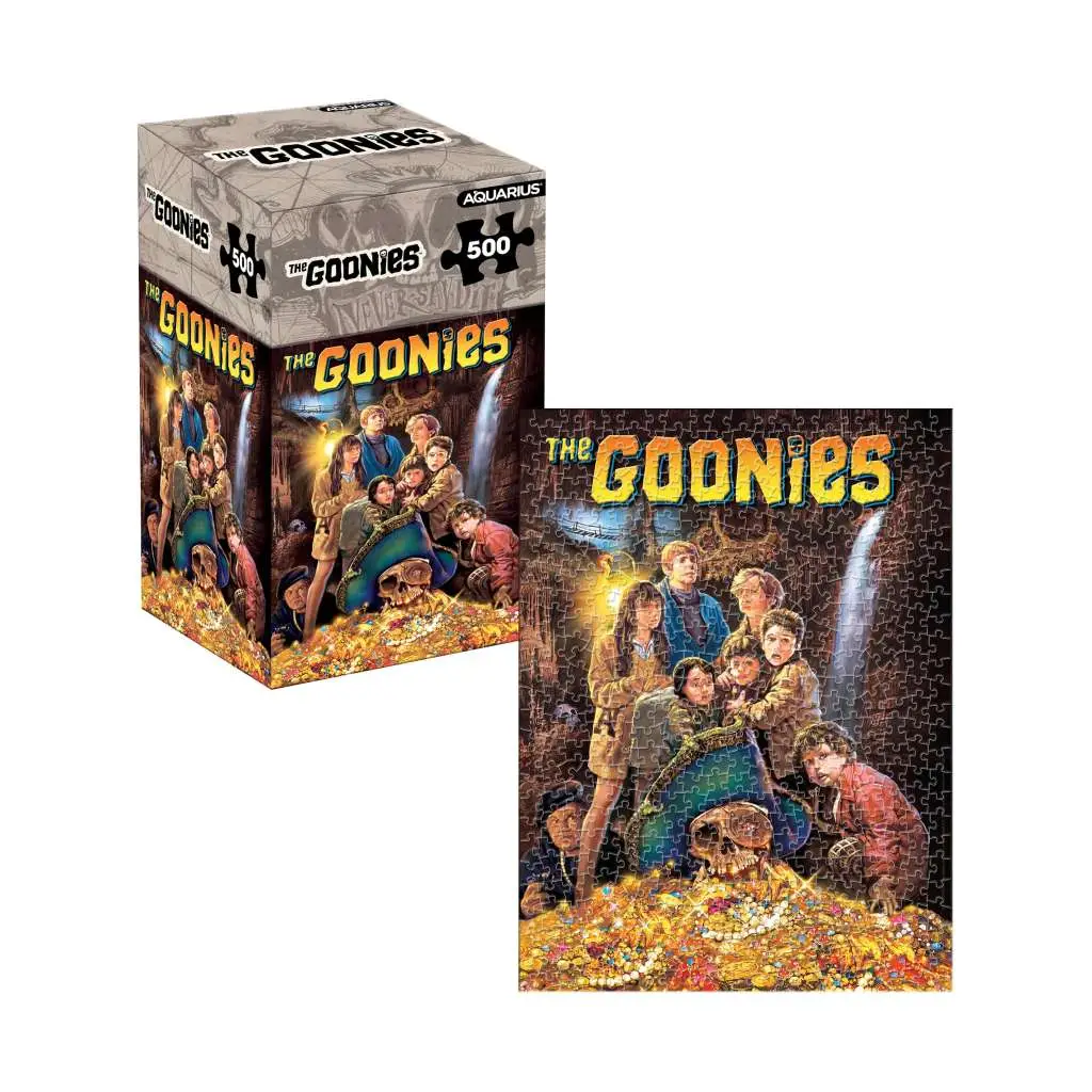 the goonies 500 piece jigsaw puzzle (vertical box)